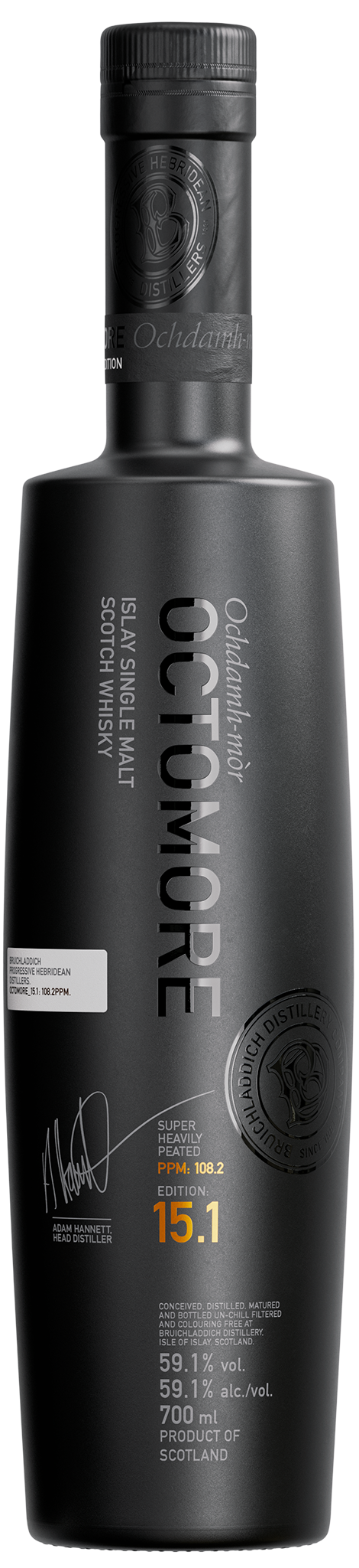 Octomore 15.1 Super-Heavily Peated Whisky | Bruichladdich Distillery Octomore 15.1 Super-Heavily Peated Whisky | Bruichladdich Distillery