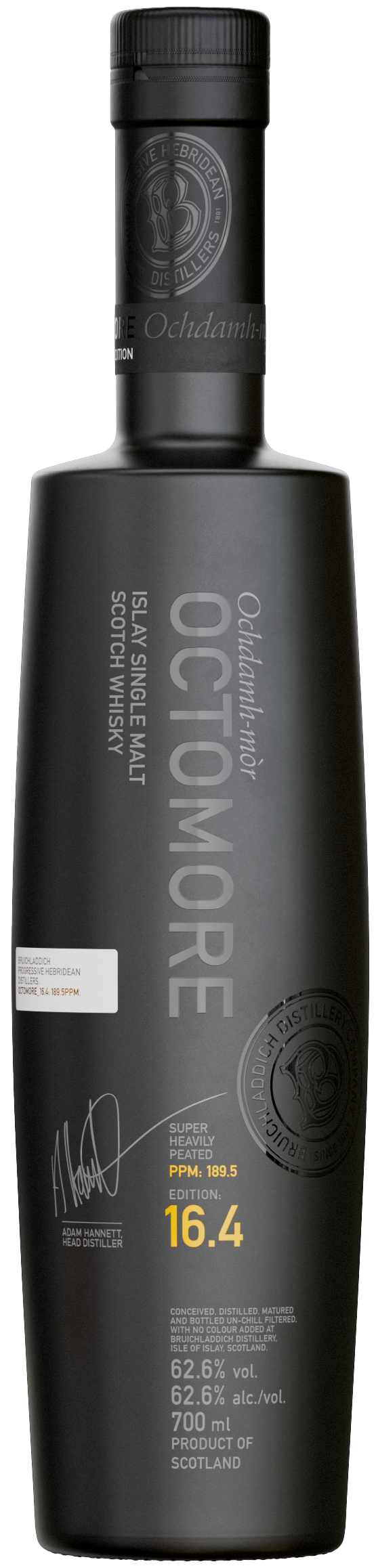 Octomore 16.4 Super-Heavily Peated Whisky | Bruichladdich Distillery Octomore 16.4 Super-Heavily Peated Whisky | Bruichladdich Distillery